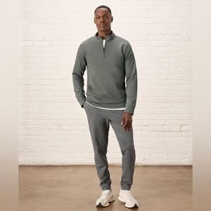 Pact Stash French Terry Quarter Zip